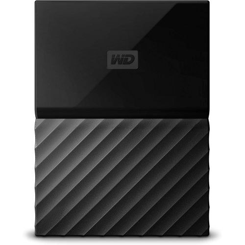  Western Digital WD 1TB Black My Passport Portable External Hard Drive - USB 3.0 - WDBYNN0010BBK-WESN