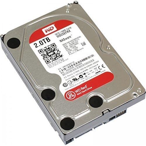  WD20EFRX Western Digital 2TB 7.2K RPM Intelllipower SATA 6GBps 64MB Buffer 3.5 Inches Internal Nas Hard Disk Drive. New Retail Factory Sealed Wit