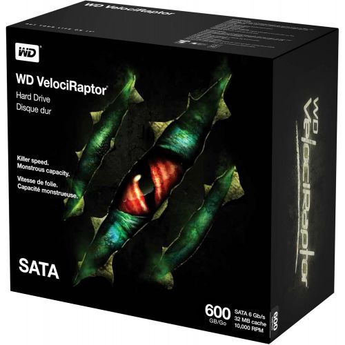  Western Digital WD VelociRaptor 300 GB Workstation Hard Drive: 2.5 Inch, 10000 RPM, SATA III, 32 MB Cache - WD3000BLHX