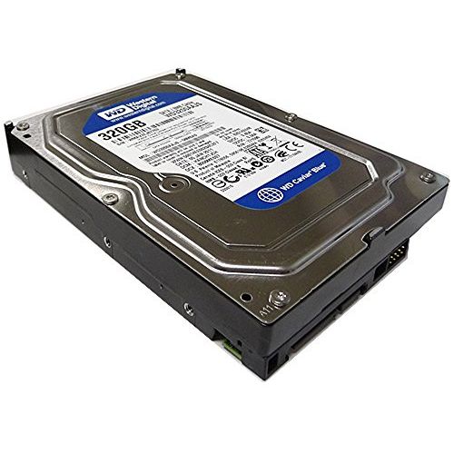  Western Digital (WD) Caviar Blue 320 GB (320gb) SATA II 7200 RPM 8 MB Cache Bulk/OEM Desktop Hard Drive for PC, Mac, CCTV DVR, NAS, RAID- 1 Year Warranty