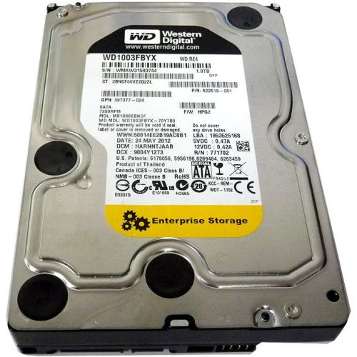  Western Digital 1 TB 3.5 Internal Hard Drive - WD1003FBYX