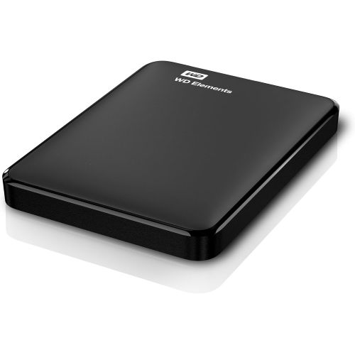  Western Digital WD 1TB WD Elements Portable USB 3.0 Hard Drive Storage (WDBUZG0010BBK-EESN)
