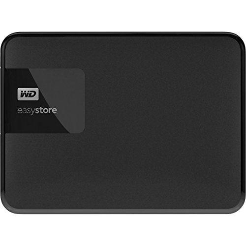  Western Digital WD Easystore External USB 3.0 Portable 2TB Hard Drive - Black