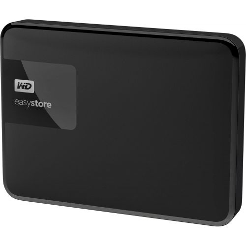  Western Digital WD Easystore External USB 3.0 Portable 2TB Hard Drive - Black