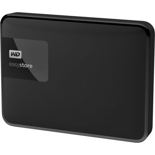  Western Digital WD Easystore 4TB External USB 3.0 Portable Hard Drive - Black WDBKUZ0040BBK-WESN