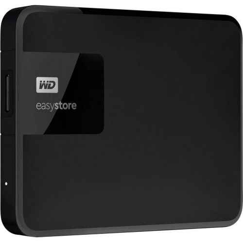  Western Digital WD Easystore 4TB External USB 3.0 Portable Hard Drive - Black WDBKUZ0040BBK-WESN