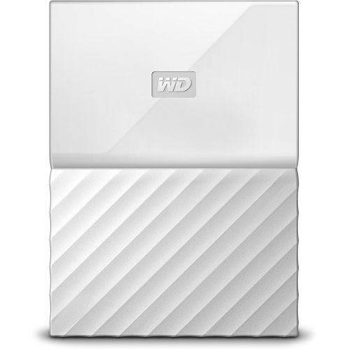  Western Digital WD 2TB White USB 3.0 My Passport Portable External Hard Drive (WDBYFT0020BWT-WESN)