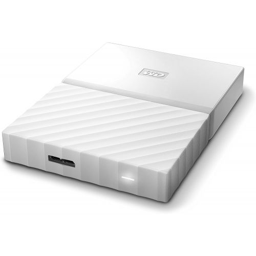  Western Digital WD 2TB White USB 3.0 My Passport Portable External Hard Drive (WDBYFT0020BWT-WESN)