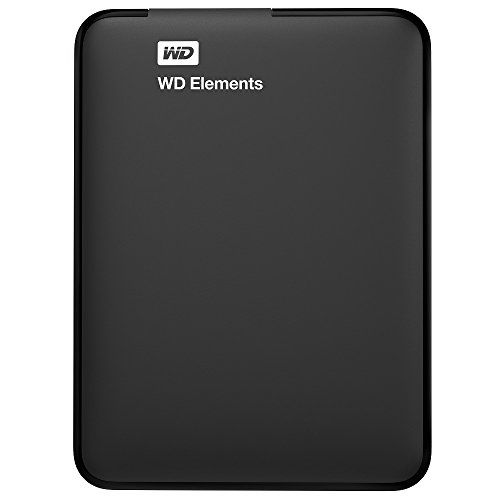  Western Digital WD 1TB Elements Portable External Hard Drive - USB 3.0 - WDBUZG0010BBK-WESN