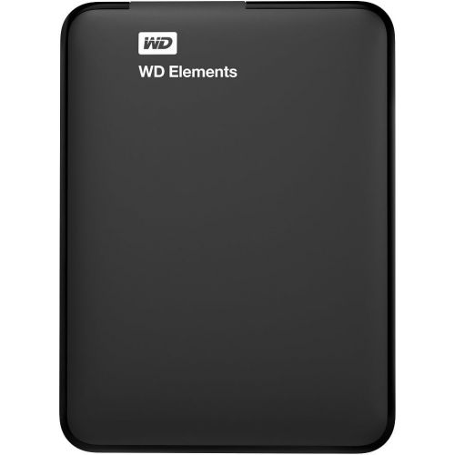  Western Digital WD 1TB Elements Portable External Hard Drive - USB 3.0 - WDBUZG0010BBK-WESN