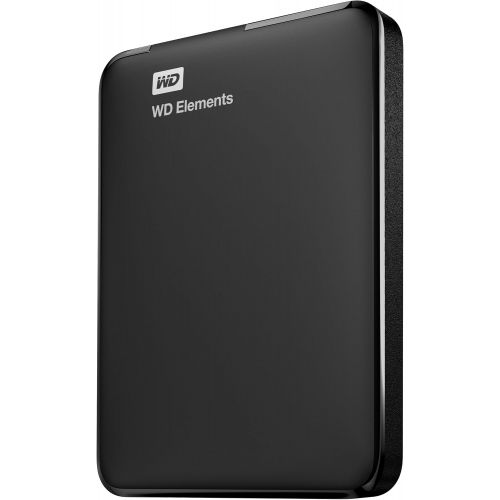  Western Digital WD 1TB Elements Portable External Hard Drive - USB 3.0 - WDBUZG0010BBK-WESN