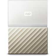 Western Digital WD 4TB White-Gold My Passport Ultra Portable External Hard Drive - USB 3.0 - WDBFKT0040BGD-WESN (Old Generation)