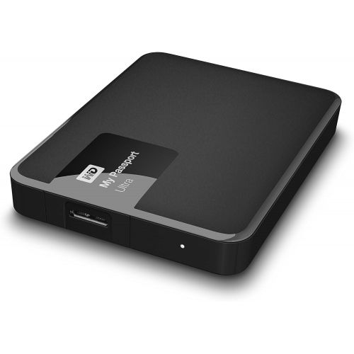  Western Digital WD 3TB Black My Passport Ultra Portable External Hard Drive - USB 3.0 - WDBBKD0030BBK-NESN