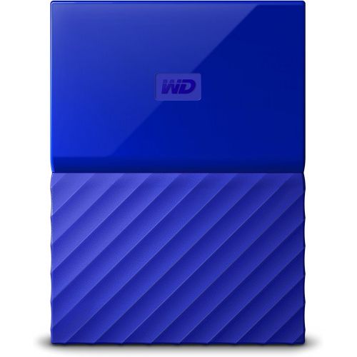  Western Digital WD 2TB Blue My Passport? Portable External Hard Drive - USB 3.0 - WDBYFT0020BBL-WESN