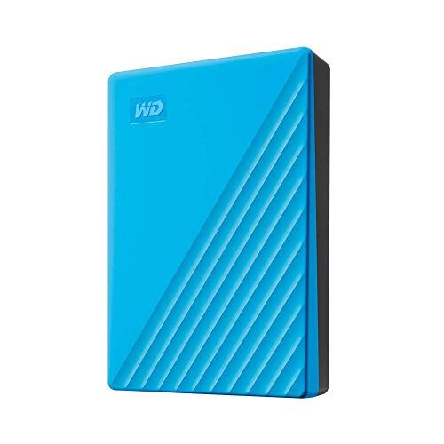  Western Digital WD HDD Portable Hard Disk Blue My Passport 2019 Model, WDBPKJ0050BBL-WESN