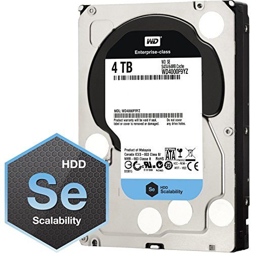  Western Digital Se Wd4000F9Yz 4Tb 7200Rpm Sata3/Sata 60 Gb/S 64Mb 3.5 Enterprise Hard Drive