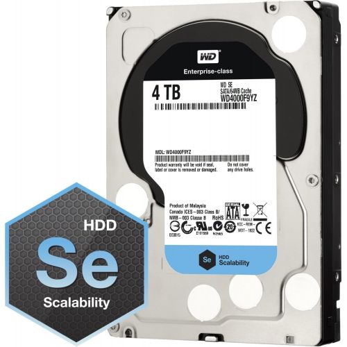  Western Digital Se Wd4000F9Yz 4Tb 7200Rpm Sata3/Sata 60 Gb/S 64Mb 3.5 Enterprise Hard Drive