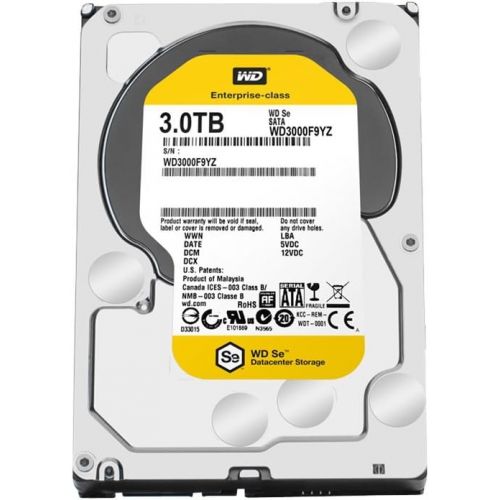  Western Digital WD SE 3TB Datacenter Hard Disk Drive - 7200 RPM SATA 6 Gb/s 64MB Cache 3.5 Inch - WD3000F9YZ