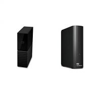 Western Digital WD 12TB My Book Desktop External Hard Drive, USB 3.0 - WDBBGB0120HBK-NESN,Black & 10TB WD Elements Desktop Hard Drive, USB 3.0 - WDBWLG0100HBK-NESN