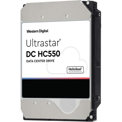  Western Digital WD Ultrastar DC HC550 16TB SATA 6Gb/s 7200RPM 3.5-Inch Data Center HDD (WUH721816ALE6L4)