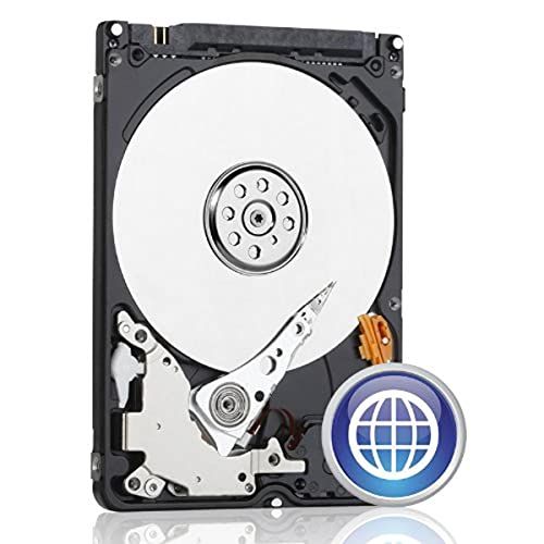  Western Digital WD Blue 500GB Mobile Hard Disk Drive, 5400 RPM SATA 3 Gb/s 2.5 Inch (WD5000BPVT) (Old Model)