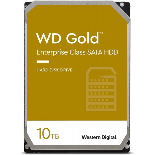  Western Digital WD Gold WD101KRYZ 10TB SATA 6Gb/s 7200 RPM 256MB Cache 3.5 512e 2.5 Million MTBF Enterprise Hard Disk Drive HDD