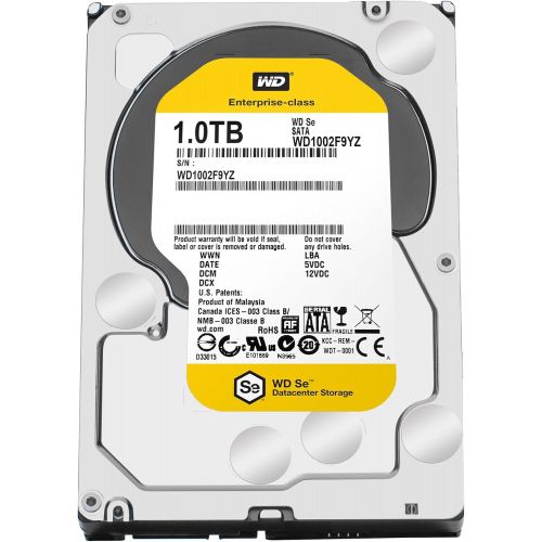  Western Digital WD SE 1TB Datacenter Hard Disk Drive - 7200 RPM SATA 6 Gb/s 128MB Cache 3.5 Inch - WD1002F9YZ