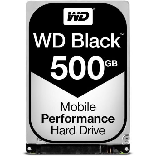  Western Digital 500GB WD Black Performance Mobile Hard Drive - 7200 RPM Class, SATA 6 Gb/s, , 32 MB Cache, 2.5 - WD5000LPLX