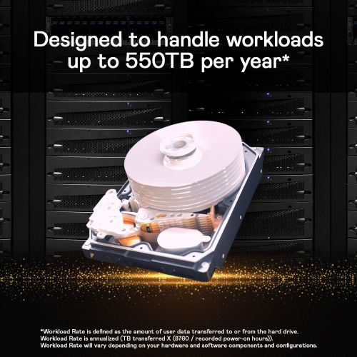  Western Digital WD Gold 4TB Enterprise Class Hard Disk Drive - 7200 RPM Class SATA 6 Gb/s 128MB Cache 3.5 Inch - WD4002FYYZ