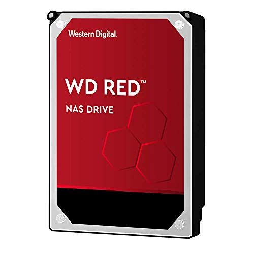  Western Digital 2TB WD Red NAS Internal Hard Drive HDD - 5400 RPM, SATA 6 Gb/s, SMR, 256MB Cache, 3.5 - WD20EFAX