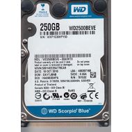 WD2500BEVE-00A0HT0, DCM DAYTJBNB, Western Digital 250gb IDE 2.5 Hard Drive