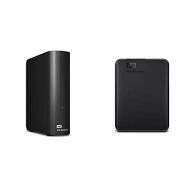 Western Digital WD 4TB Elements Desktop Hard Drive - USB 3.0 -?WDBWLG0040HBK-NESN Bundle with WD 2TB Elements Portable External Hard Drive - USB 3.0 - WDBU6Y0020BBK