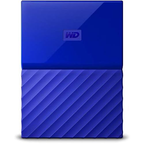  Western Digital WD 1TB Blue USB 3.0 My Passport Portable External Hard Drive (WDBYNN0010BBL-WESN)