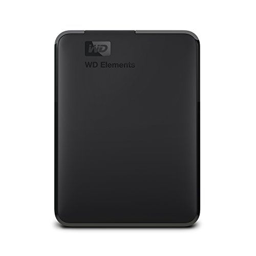  Western Digital WD 5TB Elements Portable External Hard Drive HDD, USB 3.0, Compatible with PC, Mac, PS4 & Xbox - WDBU6Y0050BBK-WESN