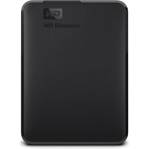  Western Digital WD 5TB Elements Portable External Hard Drive HDD, USB 3.0, Compatible with PC, Mac, PS4 & Xbox - WDBU6Y0050BBK-WESN