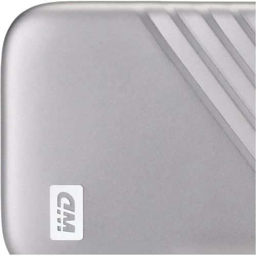  [아마존베스트]Western Digital WD 1TB My Passport SSD External Portable Drive, Gray, Up to 1,050 MB/s - WDBAGF0010BGY-WESN