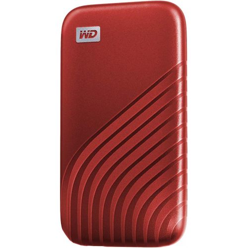  [아마존베스트]Western Digital WD 2TB My Passport SSD External Portable Drive, Red, Up to 1,050 MB/s - WDBAGF0020BRD-WESN