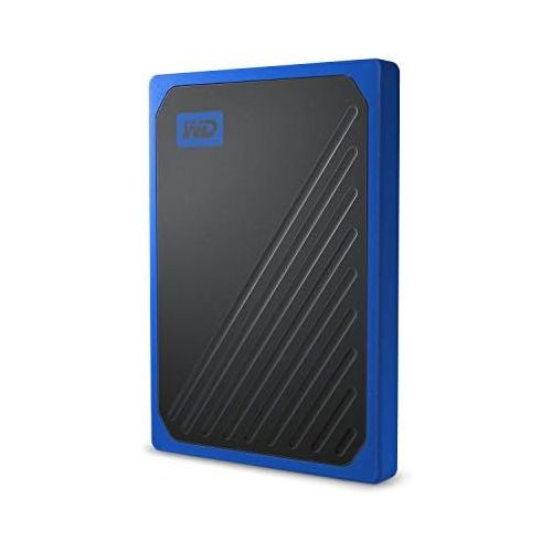  [아마존베스트]Western Digital WD 500GB My Passport Go SSD Cobalt Portable External Storage, USB 3.0 - WDBMCG5000ABT-WESN