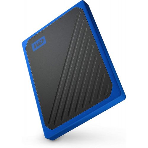  [아마존베스트]Western Digital WD 500GB My Passport Go SSD Cobalt Portable External Storage, USB 3.0 - WDBMCG5000ABT-WESN