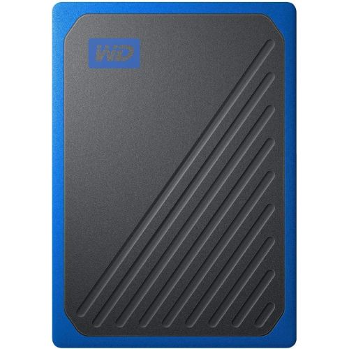  [아마존베스트]Western Digital WD 500GB My Passport Go SSD Cobalt Portable External Storage, USB 3.0 - WDBMCG5000ABT-WESN