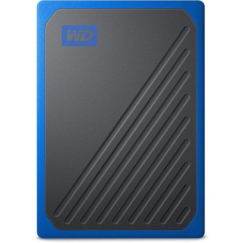  [아마존베스트]Western Digital WD 500GB My Passport Go SSD Cobalt Portable External Storage, USB 3.0 - WDBMCG5000ABT-WESN