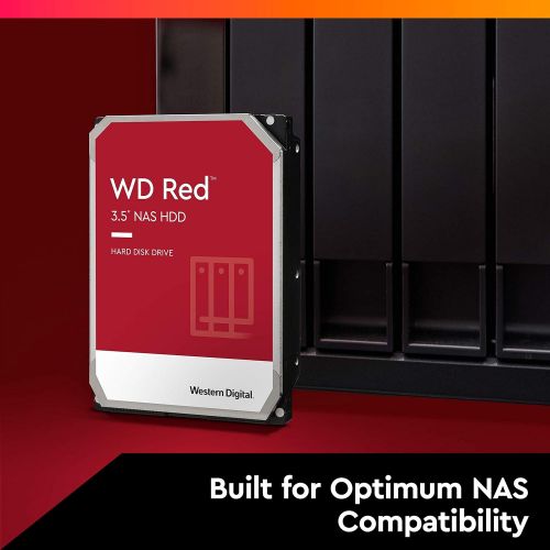  [아마존베스트]Western Digital 4TB WD Red NAS Internal Hard Drive - 5400 RPM Class, SATA 6 Gb/s, SMR, 256MB Cache, 3.5 - WD40EFAX