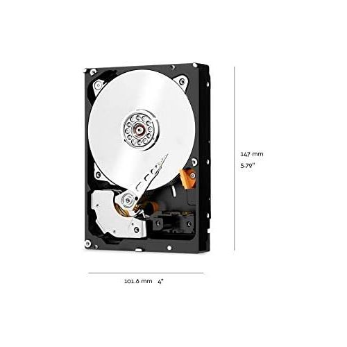  [아마존베스트]Western Digital 6TB WD Red Pro NAS Internal Hard Drive - 7200 RPM Class, SATA 6 Gb/s, CMR, 256 MB Cache, 3.5 - WD6003FFBX