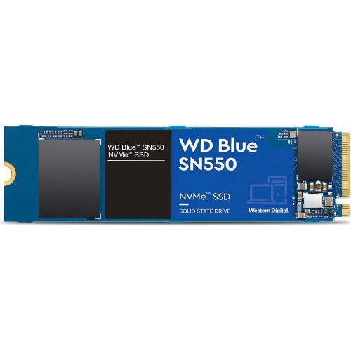  [아마존베스트]Western Digital 1TB WD Blue SN550 NVMe Internal SSD - Gen3 x4 PCIe 8Gb/s, M.2 2280, 3D NAND, Up to 2,400 MB/s - WDS100T2B0C