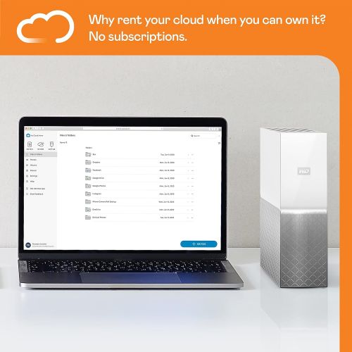  [아마존베스트]Western Digital WD 4TB My Cloud Home Personal Cloud - WDBVXC0040HWT-NESN