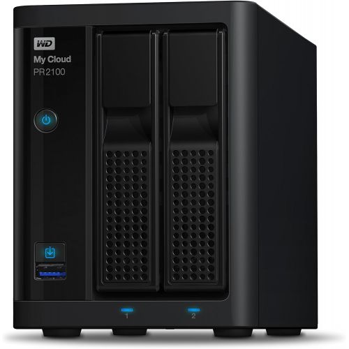  [아마존베스트]Western Digital WD 12TB My CloudPro Series PR2100 Network Attached Storage - NAS - WDBBCL0120JBK-NESN