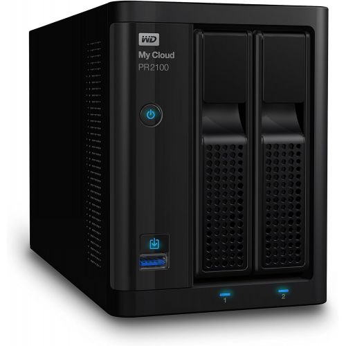  [아마존베스트]Western Digital WD 12TB My CloudPro Series PR2100 Network Attached Storage - NAS - WDBBCL0120JBK-NESN