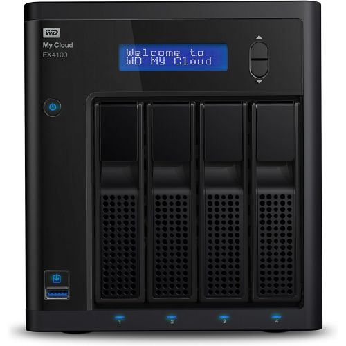  [아마존베스트]Western Digital WD Diskless My Cloud EX4100 Expert Series 4-Bay Network Attached Storage - NAS - WDBWZE0000NBK-NESN