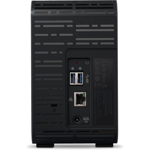  [아마존베스트]Western Digital WD 28TB My Cloud EX2 Ultra 2-Bay Network Attached Storage - NAS & RAID - WDBVBZ0280JCH-NESN