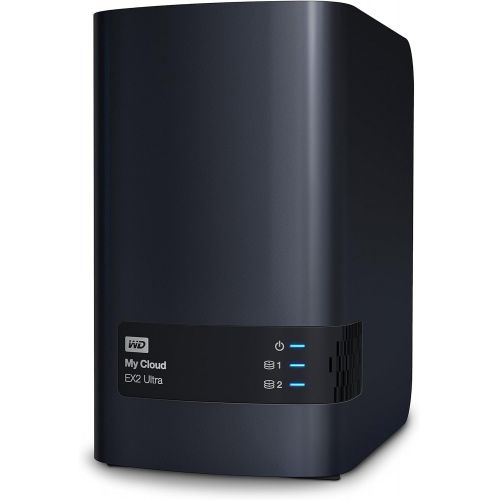  [아마존베스트]Western Digital WD 28TB My Cloud EX2 Ultra 2-Bay Network Attached Storage - NAS & RAID - WDBVBZ0280JCH-NESN